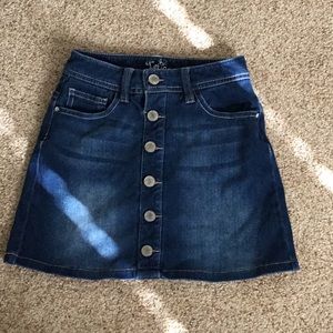 Justice Denim Skirt